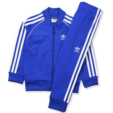 Adidas blue tracksuit